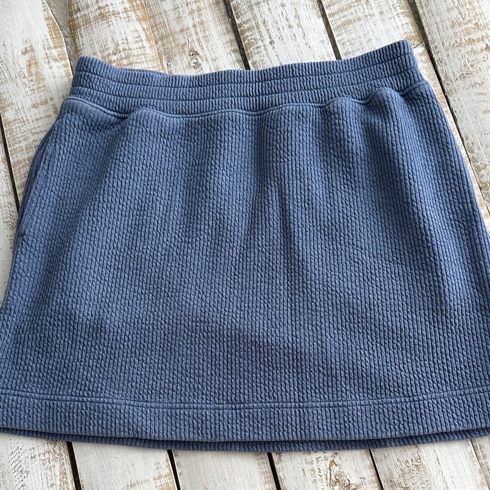 Aerie Sweatshirt Skirt Size M Blue